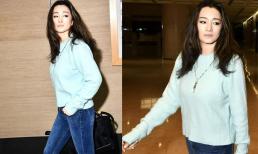 Ở tuổi U60, Củng Lợi vẫn thể hiện 'visual đỉnh cao' với nhan sắc trẻ trung, thân hình thon gọn như gái 30