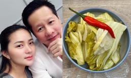 Phan Như Thảo chia sẻ công thức muối dưa cải giòn thơm, đúng ý chồng đại gia