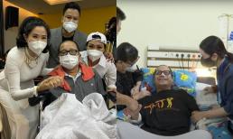 Phương Thanh vào bệnh viện thăm nghệ sĩ Trần Mạnh Tuấn sau hơn 1 tháng nhập viện vì đột quỵ