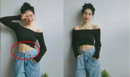 Hòa Minzy xinh đẹp, tự tin khoe dáng bất chấp những vết rạn chằng chịt trên bụng do sinh nở
