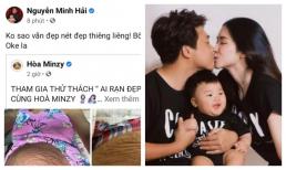 Phản ứng của chồng đại gia Hòa Minzy ra sao khi vợ công khai ảnh rạn da bụng xấu xí hậu sinh nở?