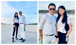 Trần Bảo Sơn khoe ảnh cuối tuần vui vẻ cùng con gái dạo phố, vóc dáng nhóc tì cao lớn sau vài tháng ở Mỹ
