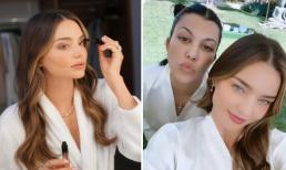 'Gái 3 con' Miranda Kerr 'đè bẹp' chị gái Kim Kardashian khi chung một khung hình 