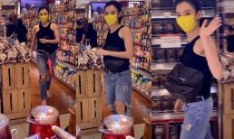 Trương Bá Chi tuổi 41 diện áo hai dây và quần rách gối như gái teen khi đi siêu thị, ngày càng nhuận sắc sau tin đồn có tình mới