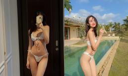 Phí Phương Anh nhận về bão lời khen khi 'thả xích' ảnh bikini bốc lửa