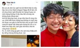 MC Thảo Vân chuẩn mẹ nhà người ta: Tháp cùng cùng con trai mang gấu bông đi 'cưa gái'