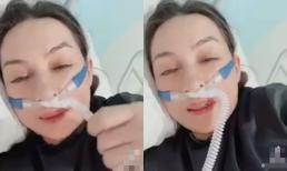 Hình ảnh trên giường bệnh của cố ca sĩ Phi Nhung khi nhiễm Covid-19: Vui vẻ hát và lạc quan đến hơi thở cuối cùng