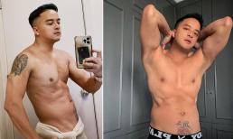 Cao Thái Sơn cởi trần lộ hình xăm tên người yêu cũ ở khu vực nhạy cảm