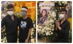 Long Nhật sang nhà viếng cố ca sĩ Phi Nhung, Hồ Văn Cường hiếm hoi lộ diện gương mặt buồn bã và thất thần