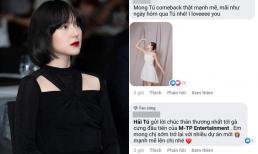 Tròn 1 năm kể từ ngày đầu quân cho 'Chủ tịch', fan Sơn Tùng liên tục réo tên Hải Tú hãy sớm tái xuất showbiz 