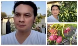 Khu vườn rộng hàng trăm mét vuông của NSƯT Kim Tiểu Long ở Mỹ có gì?