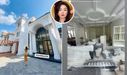 Lệ Quyên háo hức khi biệt thự ở Sài Gòn sắp hoàn thiện, nội thất chất ngập nhà