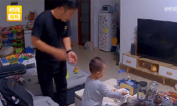 Nửa đêm về nhà sau khi tăng ca, người bố xúc động trước hành động của con trai 3 tuổi