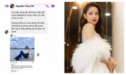Chi Pu phản ứng 'chất như nước cất' khi bị ăn cắp hình ảnh quảng cáo cho shop quần áo
