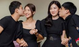 Thanh Sơn nắm chặt tay Khả Ngân tại tiệc đóng máy '11 tháng 5 ngày', khẳng định thêm cho tin đồn 'phim giả tình thật'