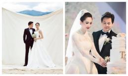 Mừng kỉ niệm 4 năm ngày cưới với chồng đại gia, hoa hậu Đặng Thu Thảo hiếm hoi khoe ảnh cưới xinh như thiên thần