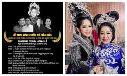 Bình Tinh tổ chức lễ cầu siêu cho mẹ ruột, dì và cậu đã qua đời chỉ trong một tháng giữa dịch Covid-19 hoành hành