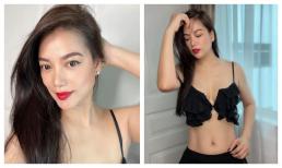 Trương Ngọc Ánh diện áo bé tẹo lấp ló vòng một căng đầy, khoe thân hình nuột nà như gái 18 