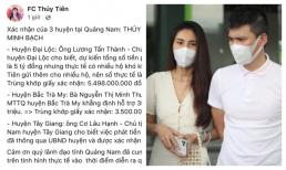 Phía Thủy Tiên tung bằng chứng Quảng Nam xác minh nhận hơn 12 tỷ đồng cứu trợ, liệu có trùng khớp sao kê?