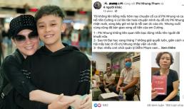 Quản lý truyền thông của Phi Nhung lên tiếng làm rõ lý do bàn giao tiền muộn cho Hồ Văn Cường