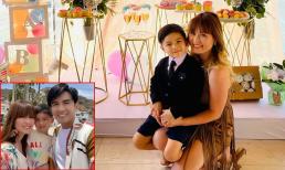 Vợ cũ Đan Trường xuất hiện tươi tắn cùng con trai hậu ly hôn, thông báo tin vui đại gia đình sắp có thêm thành viên mới 