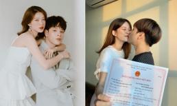 Hot girl Trương Hoàng Mai Anh khoe giấy chứng nhận kết hôn với ca sĩ Jaykii, đáp trả khi bị rủa 'chắc bỏ nhau sớm'
