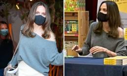 Diện đồ lệch vai quyến rũ, Angelina Jolie bị lộ khuyết điểm lớn ở ảnh chưa qua chỉnh sửa