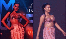 Trước thềm tham dự Miss Universe 2021, Kim Duyên lại bị soi body kém thon, đặc biệt vòng eo 'bánh mì' trông phát ngán