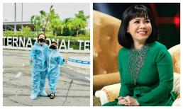 Vợ chồng danh hài Việt Hương tức tốc về đến Việt Nam sau khi lo xong tang sự cho Phi Nhung và mẹ nuôi