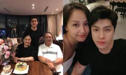 Noo Phước Thịnh khoe ảnh hạnh phúc bên bố mẹ, Mai Phương Thúy chúc mừng sinh nhật 'mẹ chồng tương lai'