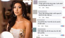 Thuý Vân bất ngờ xoá danh hiệu Á hậu 2 và mọi liên quan đến cuộc thi Miss Universe 2019 