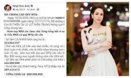 Tung sao kê vẫn bị nghi chỉnh sửa, Nhật Kim Anh phản pháo gắt