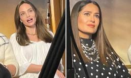 Ảnh không photoshop tiết lộ diện mạo thật ở tuổi U50 của Angelina Jolie, liệu có sánh kịp vợ tỷ phú Pháp ngồi kế bên?