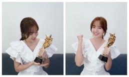 Jang Mi nhận giải 'Nữ ca sĩ quốc tế xuất sắc' tại World Star Awards 2021