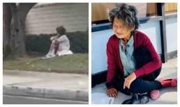 Dù được mua cho nhà riêng hẳn hoi nhưng Kim Ngân lại gây xót xa với hình ảnh ngồi co ro bên đường 