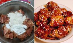 Khi làm món sườn xào chua ngọt, bạn đừng chỉ tập trung vào việc điều chỉnh nước sốt, hướng dẫn cách làm mà không cần chần hay chiên, vị giòn và chua ngọt