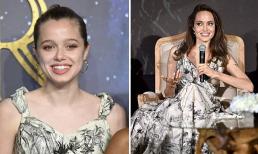 Con gái từng có ý định chuyển giới tái sử dụng chiếc váy cũ của Angelina Jolie, trang điểm nổi bật khiến ai cũng ngỡ ngàng