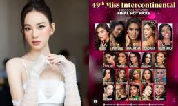 Chuyên trang sắc đẹp Missosology tung bảng dự đoán kết quả Hoa hậu Liên lục địa, đại diện Việt Nam ở đâu?