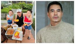 Trung Dũng hiếm hoi để lộ chân dung hai con trai giấu kín như bưng từ lâu