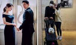 Tài tử 'Hoàng hậu Ki' lần đầu lộ diện hậu scandal săn gái, vợ bác sĩ ngay lập tức bị nghi ngờ đã có tin vui bầu bí