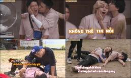 Running Man tập 7 tràn ngập những nụ hôn, 'đồng Nọc đồng Rik tát gì cũng cạn' nhưng không thể 'tát cạn' Trương Thế Vinh