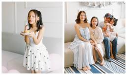 Phạm Quỳnh Anh cùng chồng cũ Quang Huy tổ chức tiệc sinh nhật cho ái nữ, dung mạo nam nhạc sĩ gây choáng