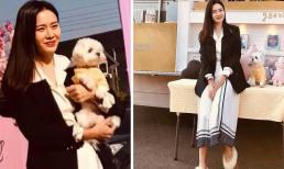 Lâu không xuất hiện, Son Ye Jin tái xuất với vòng bụng nhô cao làm dấy tin đồn bầu bí con đầu lòng với Hyun Bin