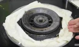 Hôm nay tôi mới biết là đổ giấm trắng trên bếp ga, tiết kiệm được rất nhiều tiền trong một năm và có thể sử dụng cho mọi hộ gia đình