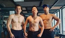 'Cười bò' với hình ảnh Trường Giang cởi trần đọ body cùng 2 đàn em 6 múi khét tiếng, còn nói một câu khẳng định độ tự tin thượng thừa 