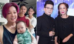 Ca sĩ Vũ Hà lần đầu khoe cháu nội, chân dung con trai nuôi với vợ đại gia cũng lộ diện? 