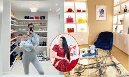 Phạm Hương khoe ảnh chụp cùng con trai, nàng Hậu gây chú ý căn phòng 'ngập tràn' đồ hiệu