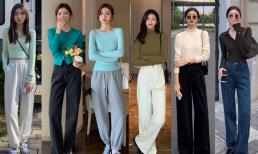 Trời lạnh ít mặc váy hơn, học cách mặc 'quần tây basic' này vừa thoải mái, ấm áp lại khoe được đôi chân thon dài