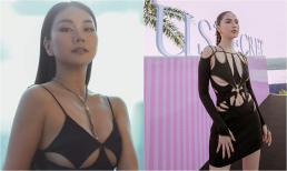 Vô tình diện váy cắt xẻ cực bạo 'na ná' Ngọc Trinh, Thanh Hằng chứng minh đẳng cấp siêu mẫu hàng đầu khi ăn đứt đàn em ở một điểm