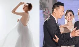 Hậu nghi vấn sinh con đầu lòng cho chồng đại gia, Á hậu Tường San lần đầu khoe loạt ảnh bụng bầu 'vượt mặt'